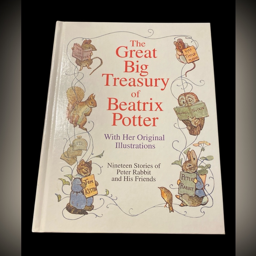 Vintage- The Great Big Treasury of Beatrix Potter- 1992- 3 Book Compilation